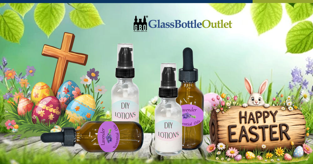 🌸 Hoppy Easter! 5 Fun & Festive DIY Easter Projects with Glass Bottles