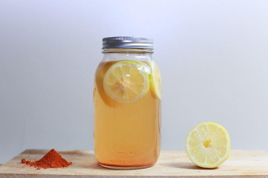 Summer Iced Tea in a Jar-Glass Bottle Outlet
