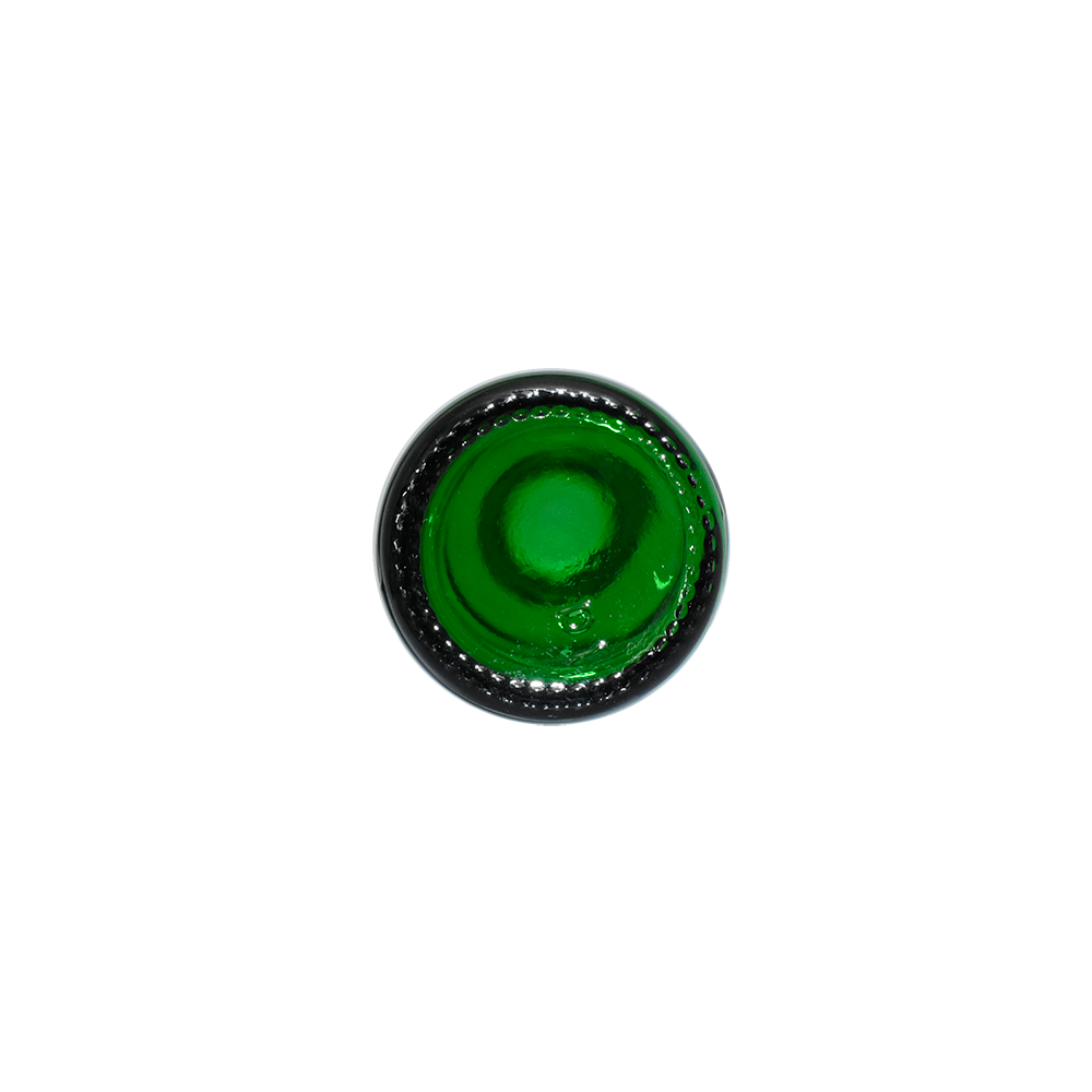 1 oz. Green Boston Round with Black Fine-Mist Sprayer (Smooth) (.16 ml Per Spray) (20/400) (V23) (V20)