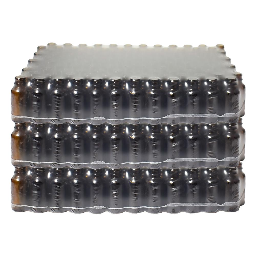1 oz. Amber Boston Round with No Closure (20/400) (V8)