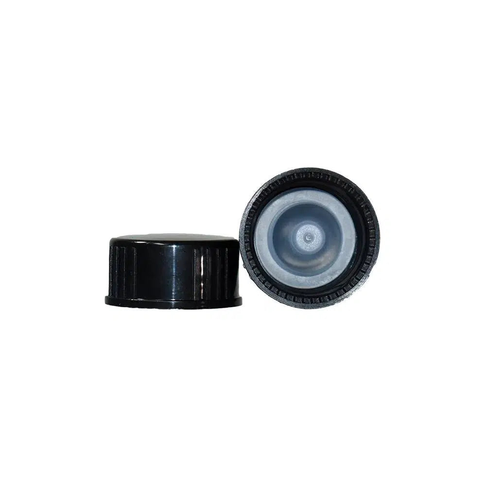 2 oz. Cobalt Blue Boston Round with Black Cone Cap (20/400) (V23) (V20)