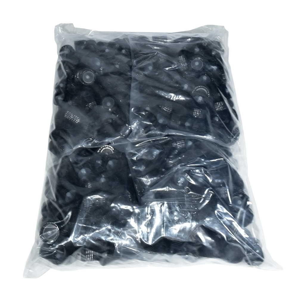 Black Cone Lined Cap (20-400) (V10)