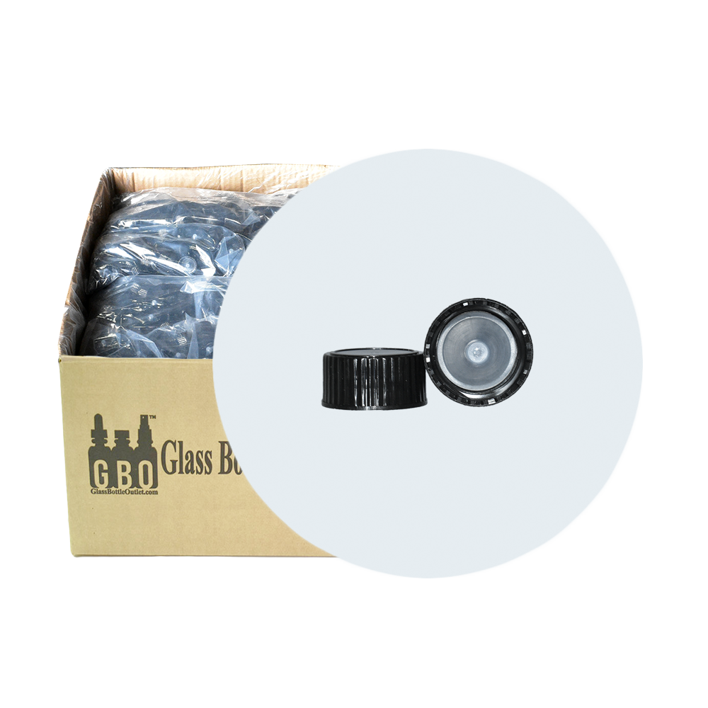 Black Cone Lined Cap (20-400) (V10)