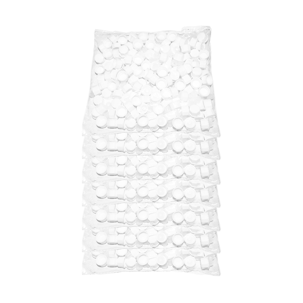 White Plastic Cap with Reducer (13/425) (V2)