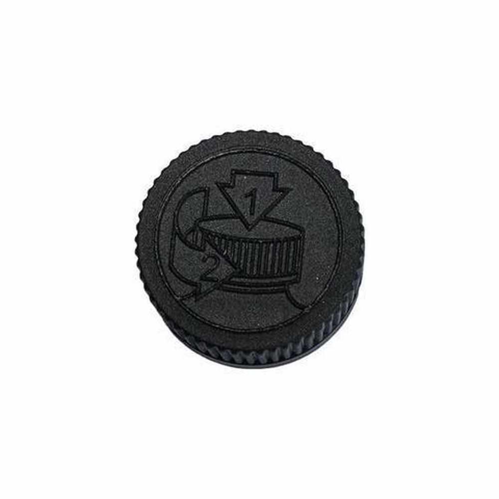 Black Child-Resistant Cap (24-400) (V1)