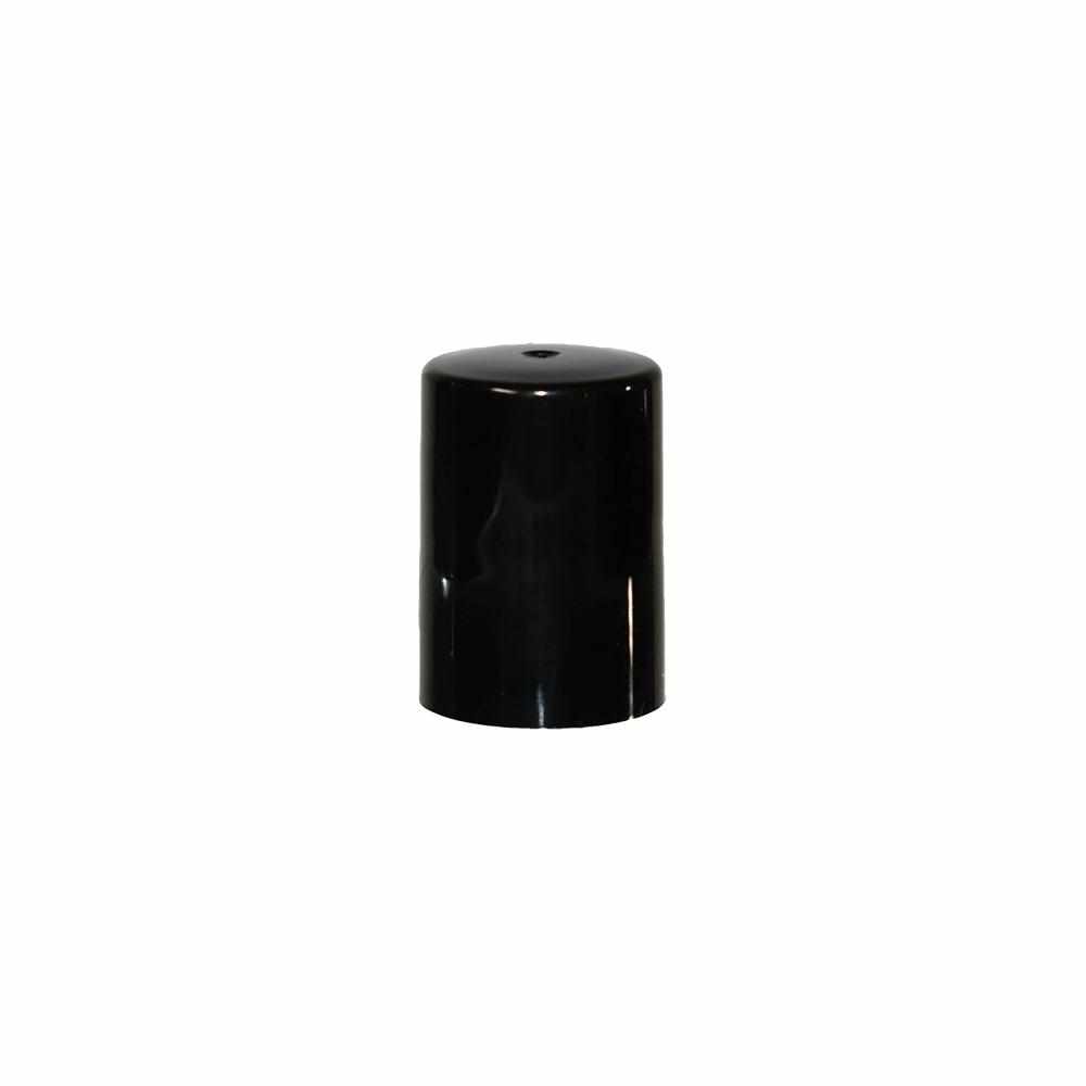 Black Roll-On Bottle Cap (Fits 5 & 10 ml)