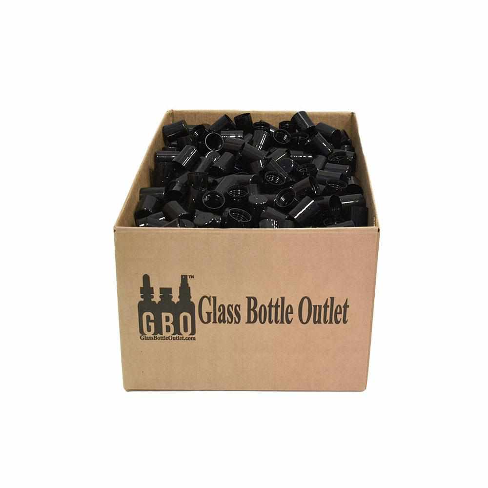 Black Roll-On Bottle Cap (Fits 5 & 10 ml)