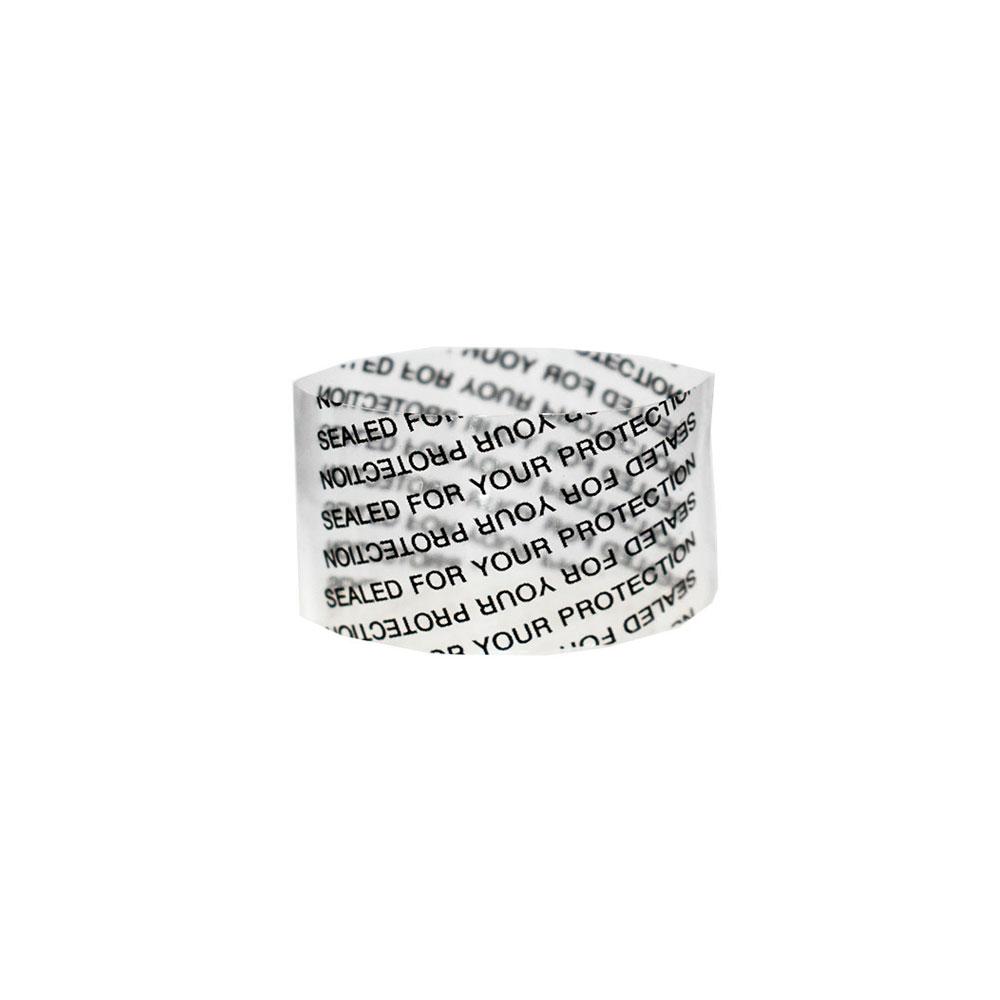 Clear Shrink Band with Print Safety Seal (46 x 23)