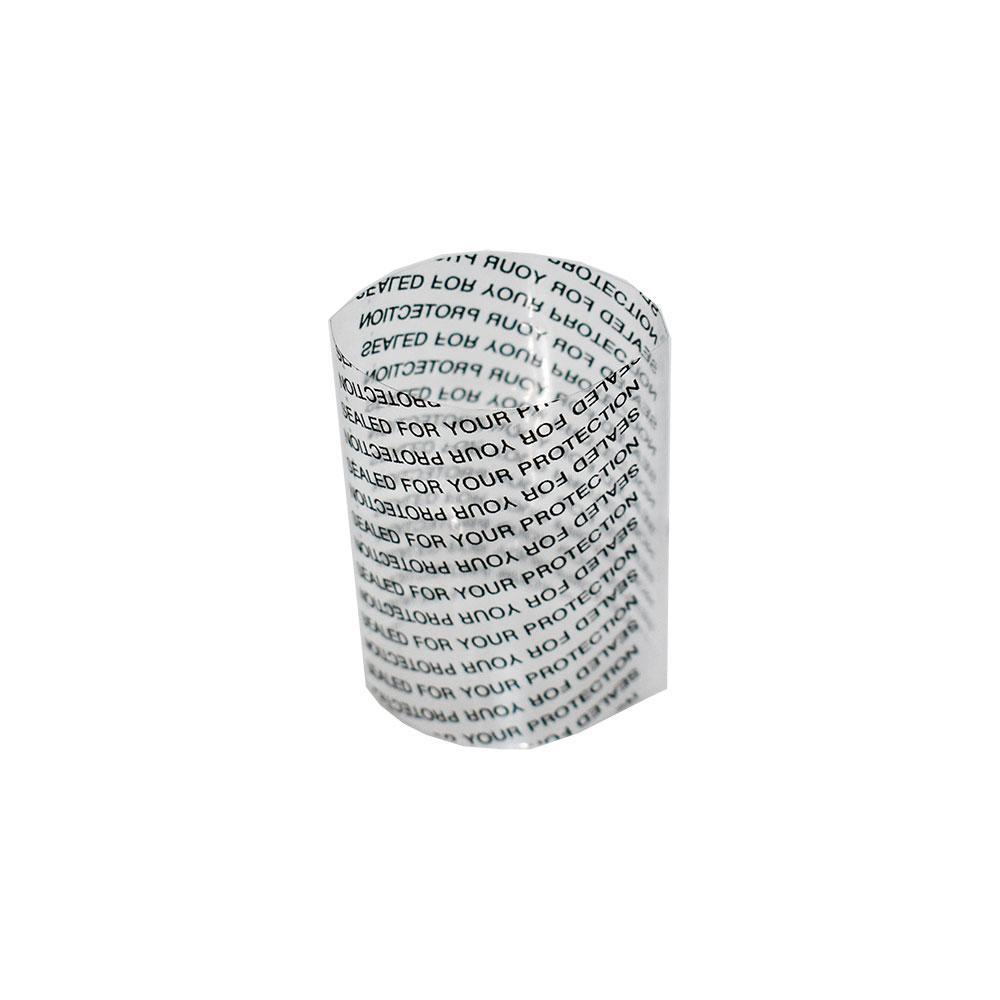 Clear Shrink Band with Print Safety Seal (46 x 52)