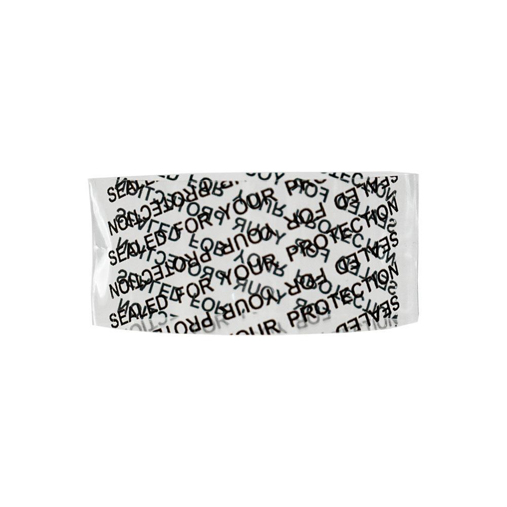 Clear Shrink Band with Print Safety Seal (66 x 25)