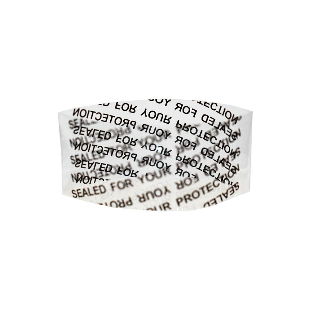 Clear Shrink Band with Print Safety Seal (66 x 25)
