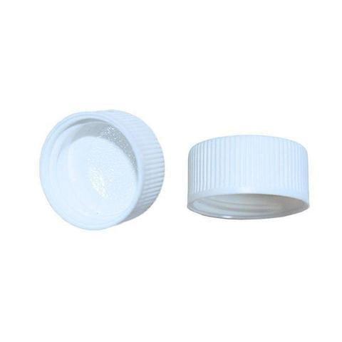 1 oz. Clear Boston Round with White Cap (20/400) (V4) (V1)
