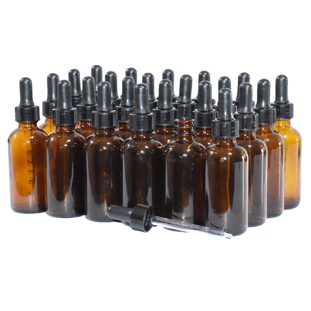 Culinaire Glass Dropper Bottle Amber Glass Eye Dropper Bottles for