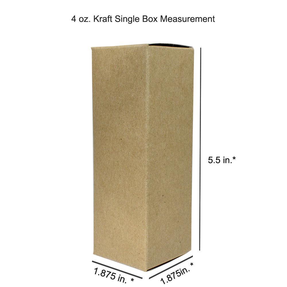 4 oz. Kraft Single Pack Box (V11)