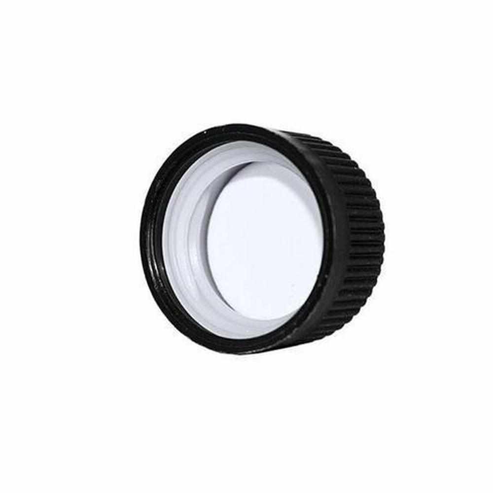 Black Child-Resistant Cap (24-400) (V1)