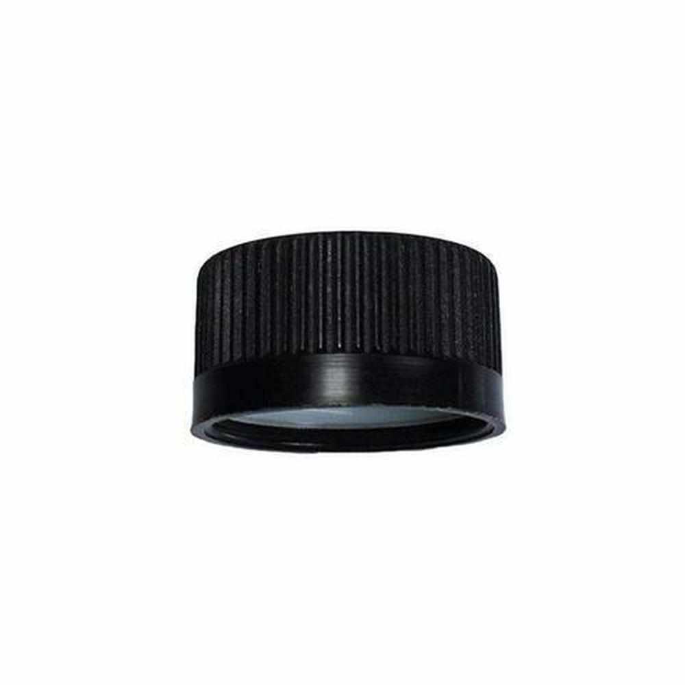 Black Child-Resistant Cap (24-400) (V1)