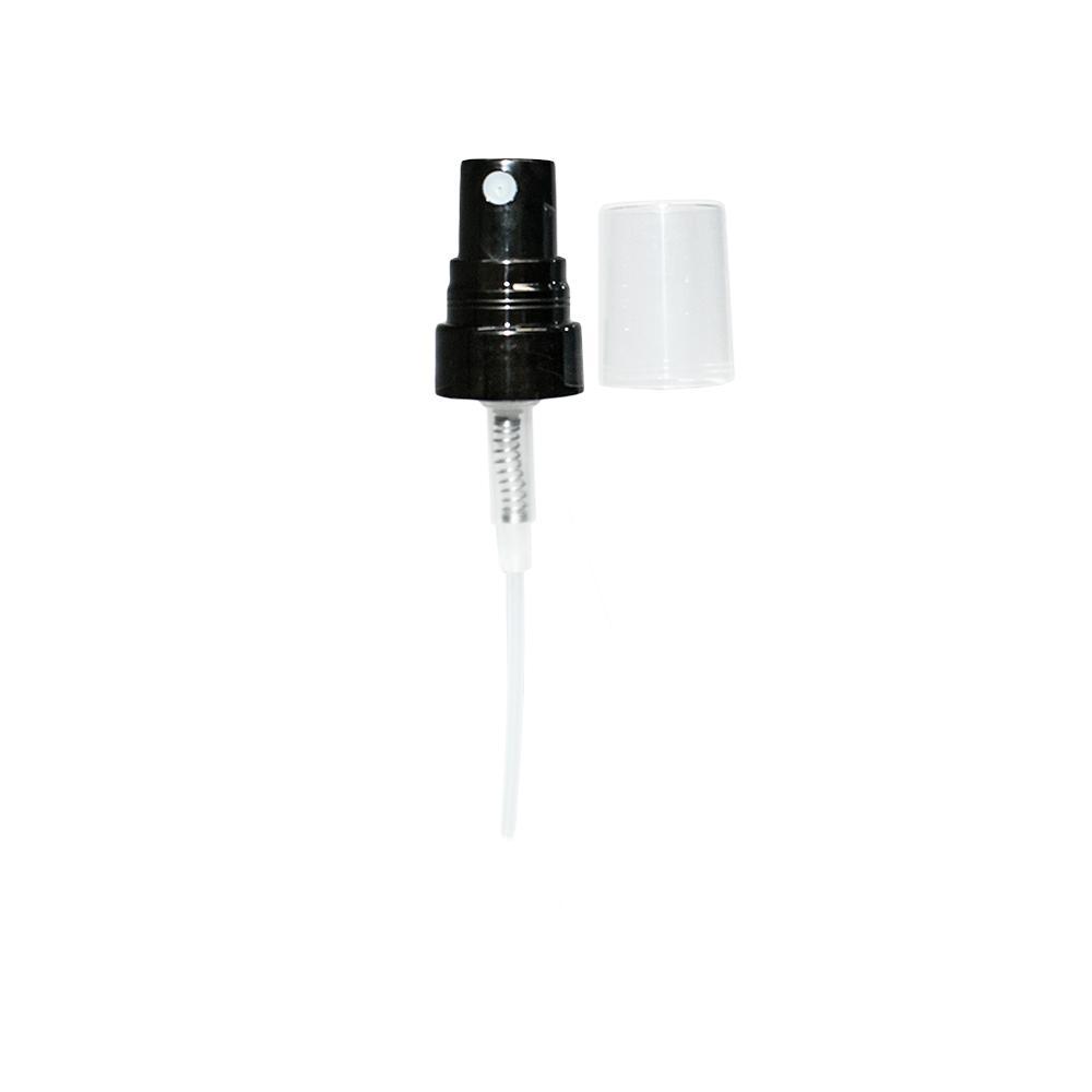Black Fine-Mist Sprayer (Smooth) (20-400) (Dosage: .16 ml) (1 oz.) (V20)