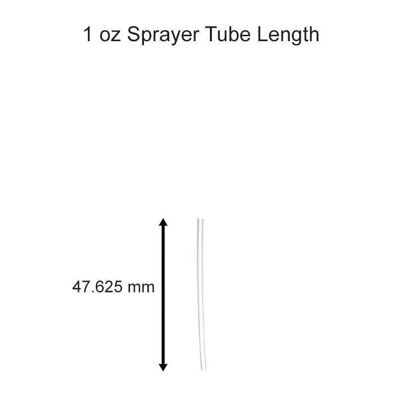Black Fine-Mist Sprayer (Smooth) (20-400) (Dosage: .16 ml) (1 oz.) (V20)