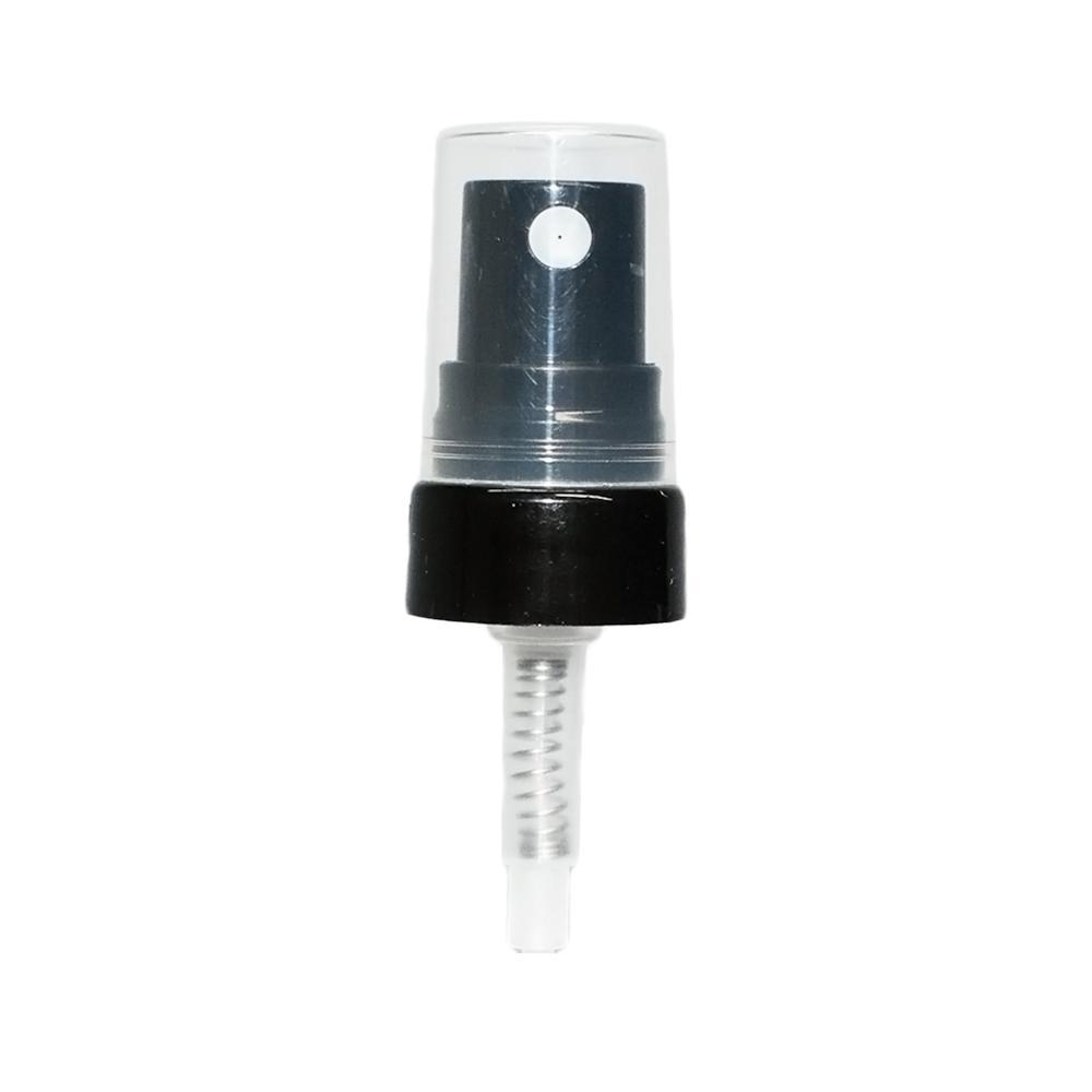 Black Fine-Mist Sprayer (Smooth) (20-400) (Dosage: .16 ml) (2 oz.) (V20)