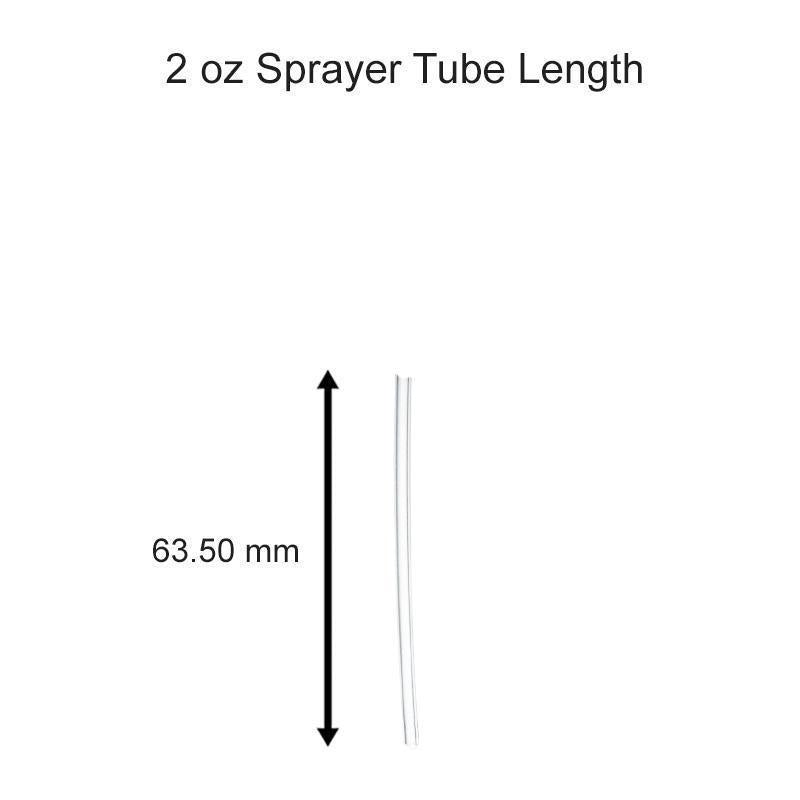 Black Fine-Mist Sprayer (Smooth) (20-400) (Dosage: .16 ml) (2 oz.) (V20)