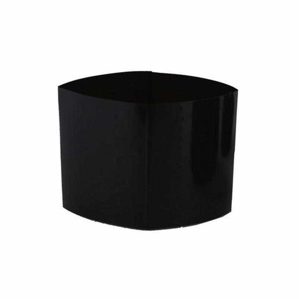 Black Shrink Wrap (41.5 x 25) for 1/2 oz. Boston Round