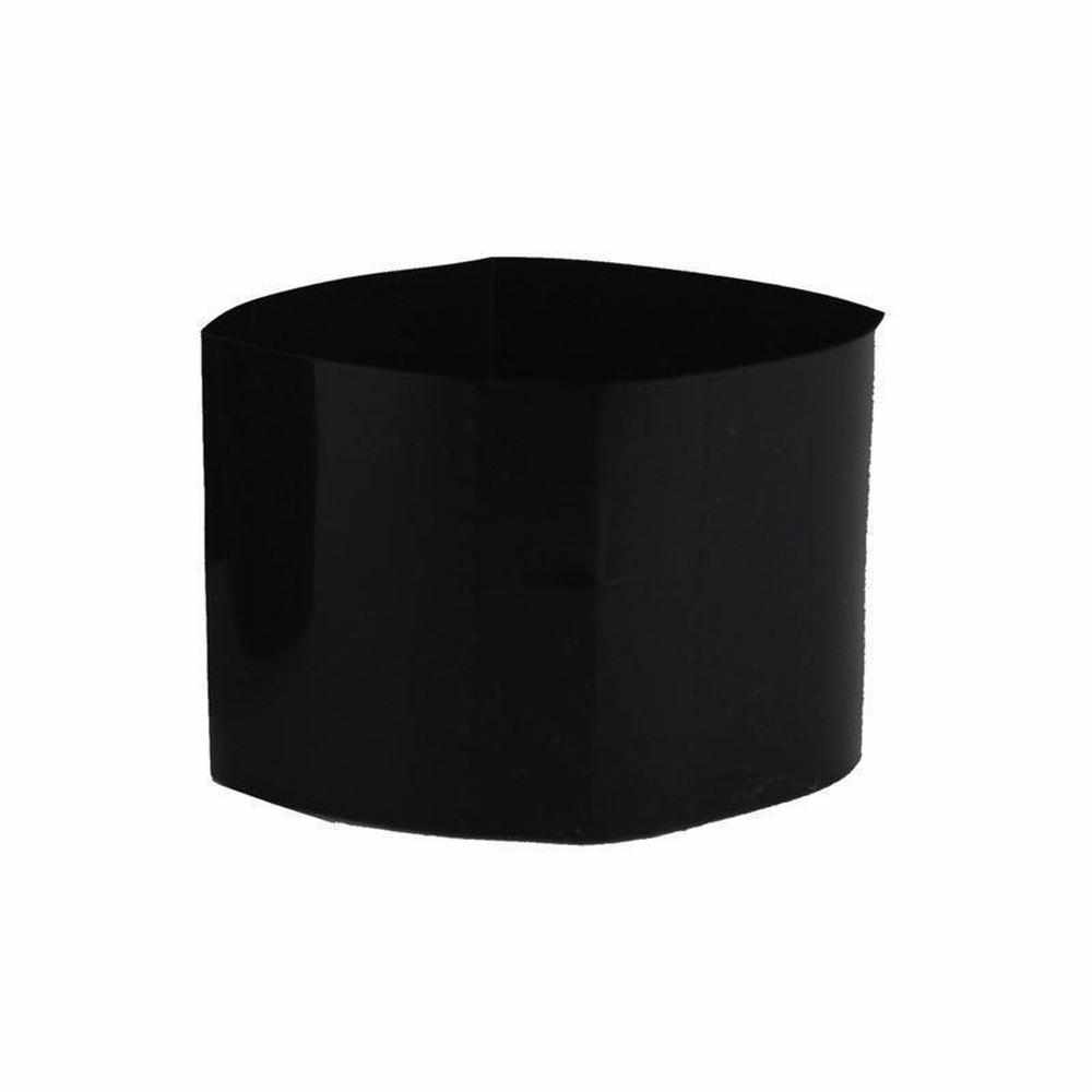 Black Shrink Wrap (46 x 27) for 1, 2, 4 oz. Boston Round