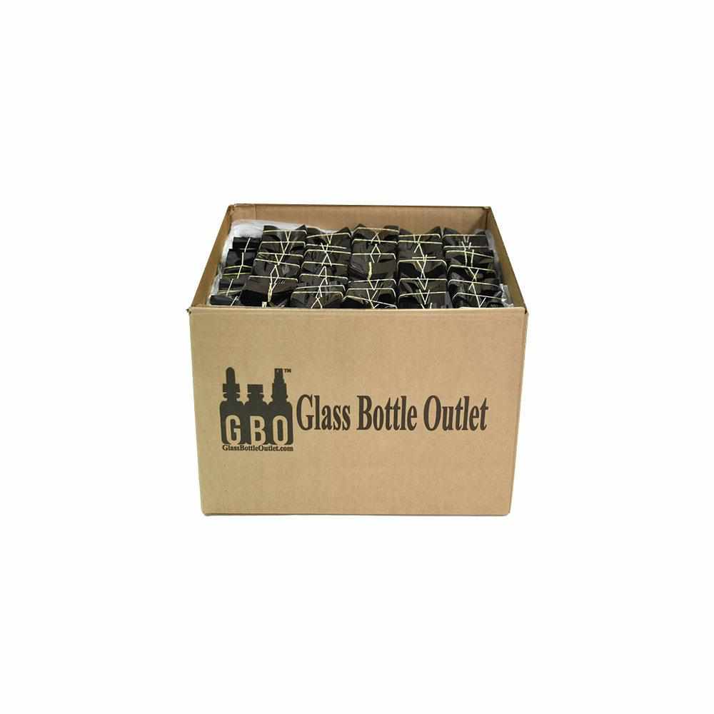 Black Shrink Wrap (50 x 30) for 5, 8, 16 oz. Bottles
