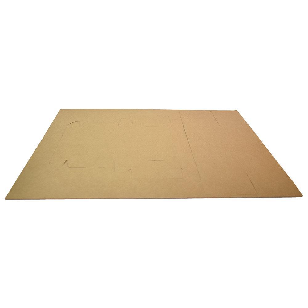 Kraft Corrugated Box with 5 Dividers (Fits 5 1 oz. Boston Round)
