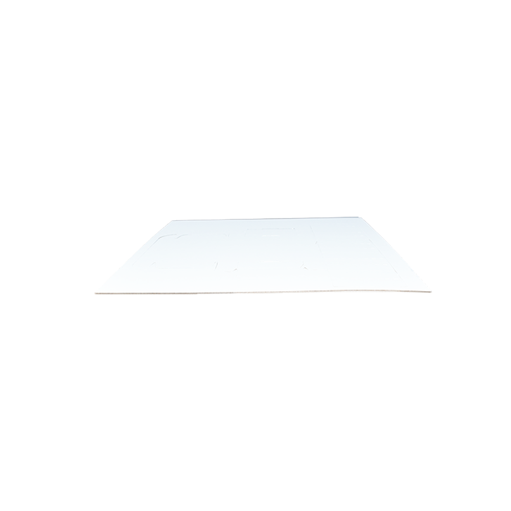 White Exterior / Kraft Interior Corrugated Box with 5 Dividers (Fits 5 1 oz. Boston Round)