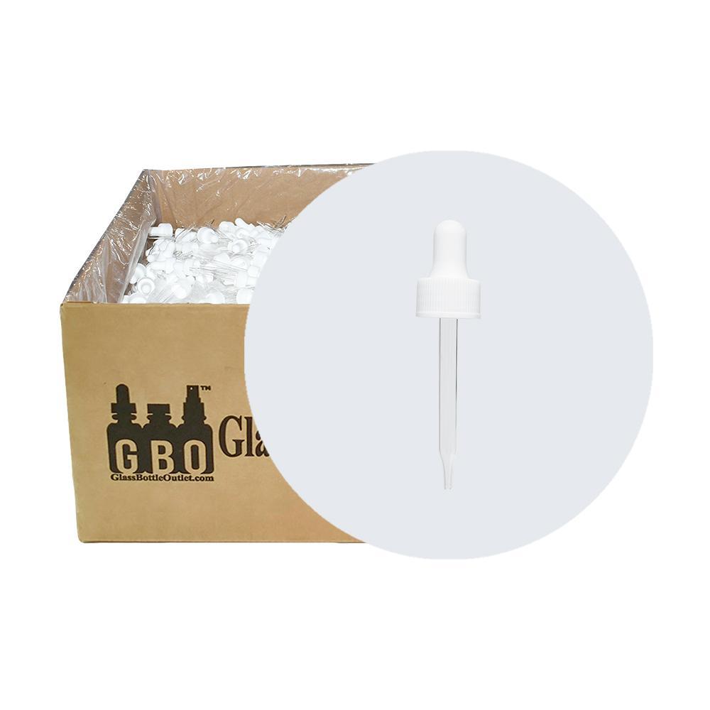 White Glass Dropper (20-400) (1 oz.) (V8)
