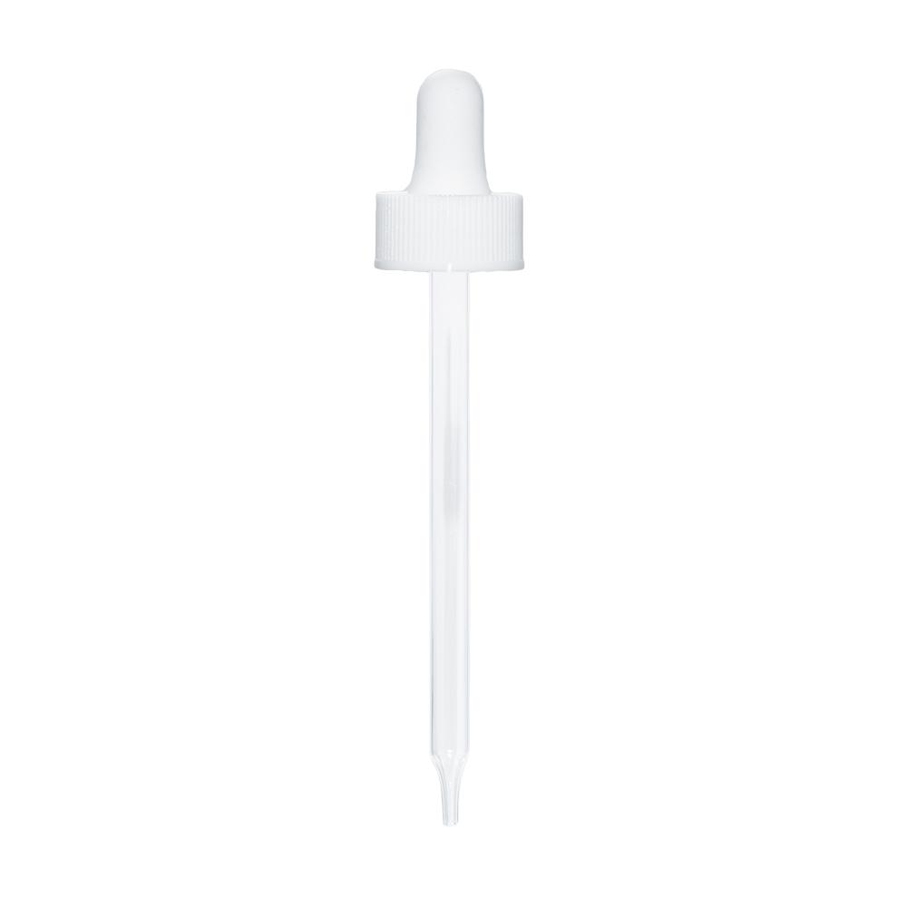 White Glass Dropper (22-400) (4 oz.) (V8)