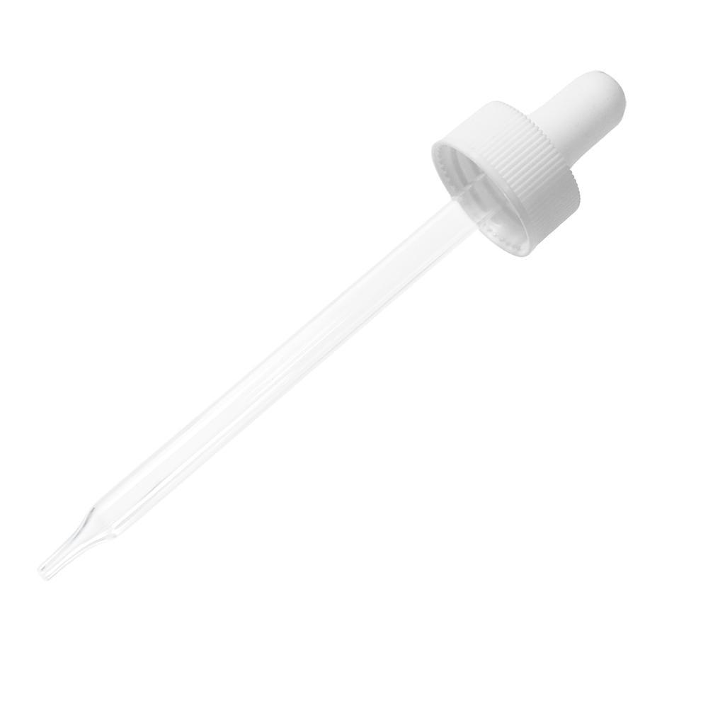 White Glass Dropper (22-400) (4 oz.) (V8)