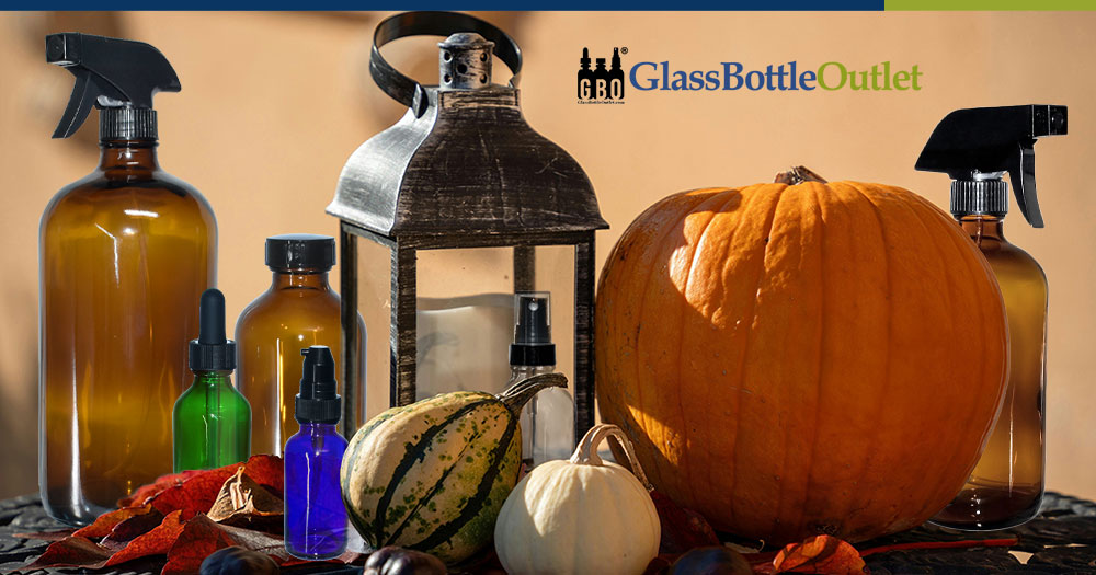 Creative DIY Fall Projects You Can Do with Boston Round Glass Bottles