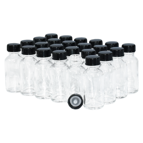 MHO Containers Set of 12oz Glass Bottles with Black Plastic Caps | Reusable  Stout Flint Glass Bottle…See more MHO Containers Set of 12oz Glass Bottles