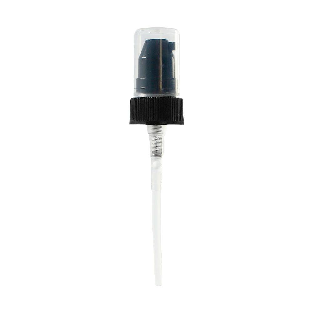 2 oz. Cobalt Blue Boston Round with Black Treatment Pump (20/400) (V23) (V20)