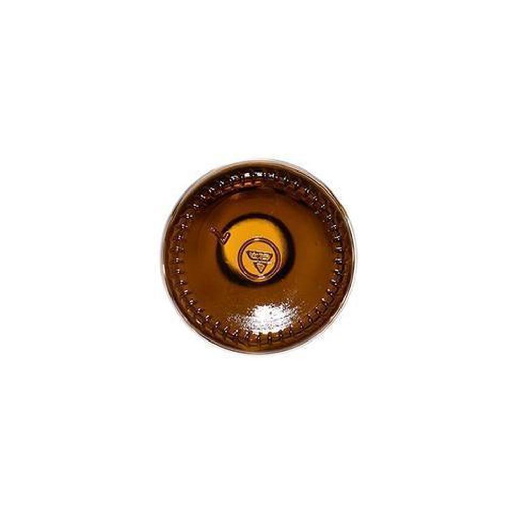 4 oz. Amber Boston Round with No Closure (22/400) (V8)-Glass Bottle Outlet