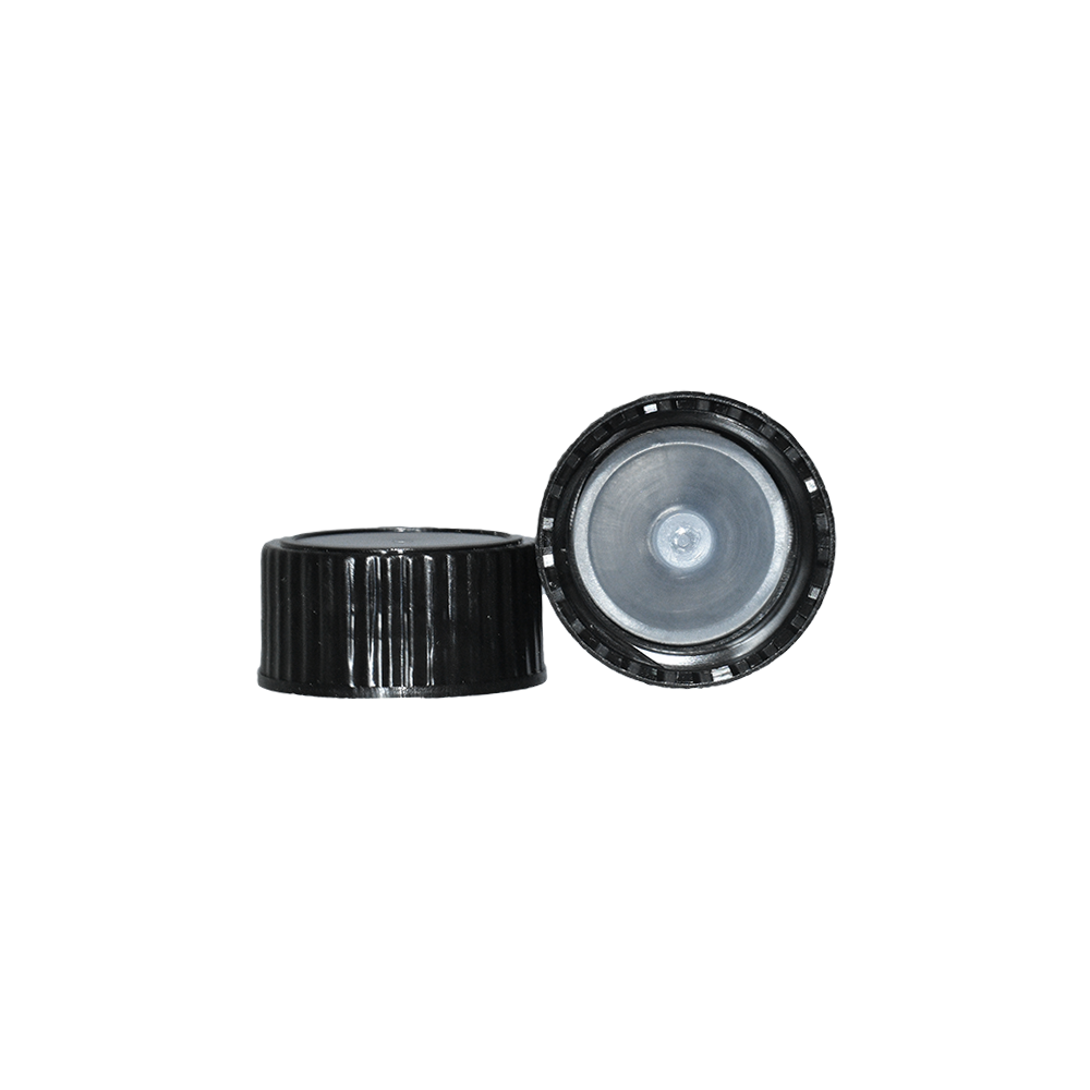 Black Cone Lined Cap (20-400) (V10)