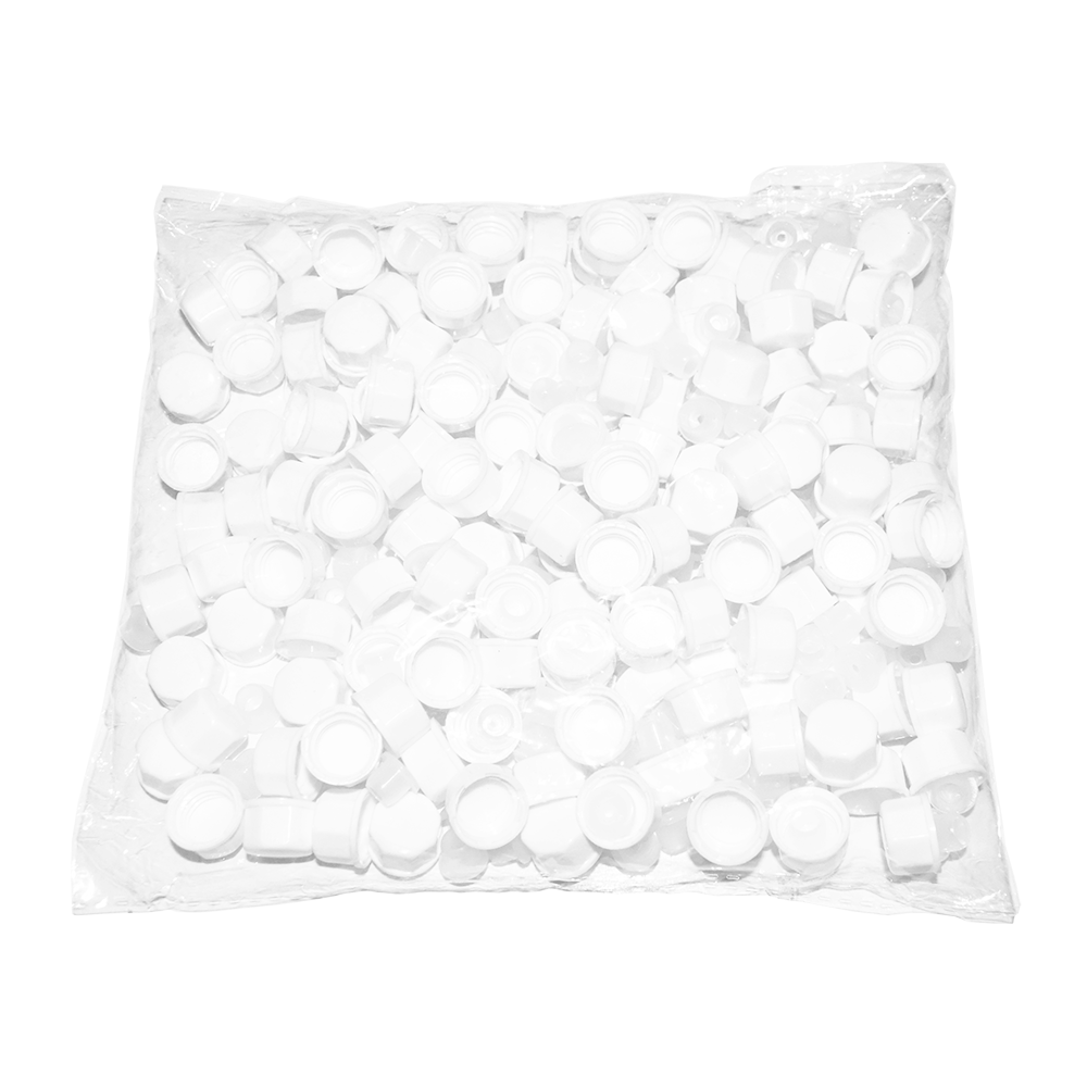 White Plastic Cap with Reducer (13/425) (V2)