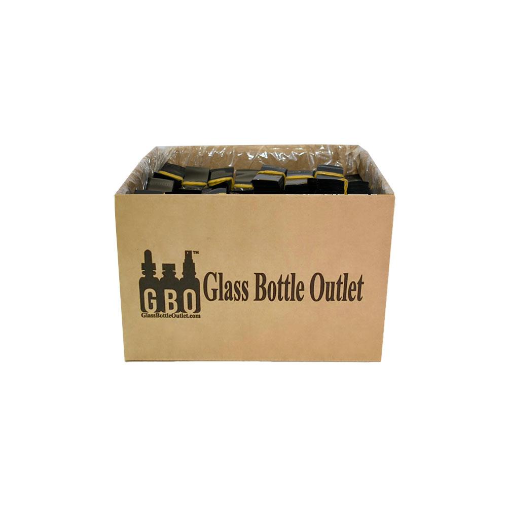 Black Shrink Band (46 x 23)-Glass Bottle Outlet