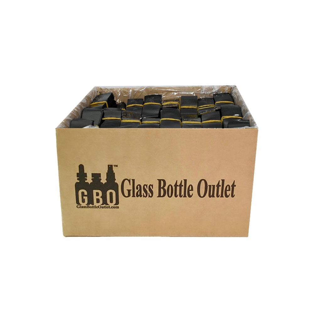 Black Shrink Band (66 x 25)-Glass Bottle Outlet