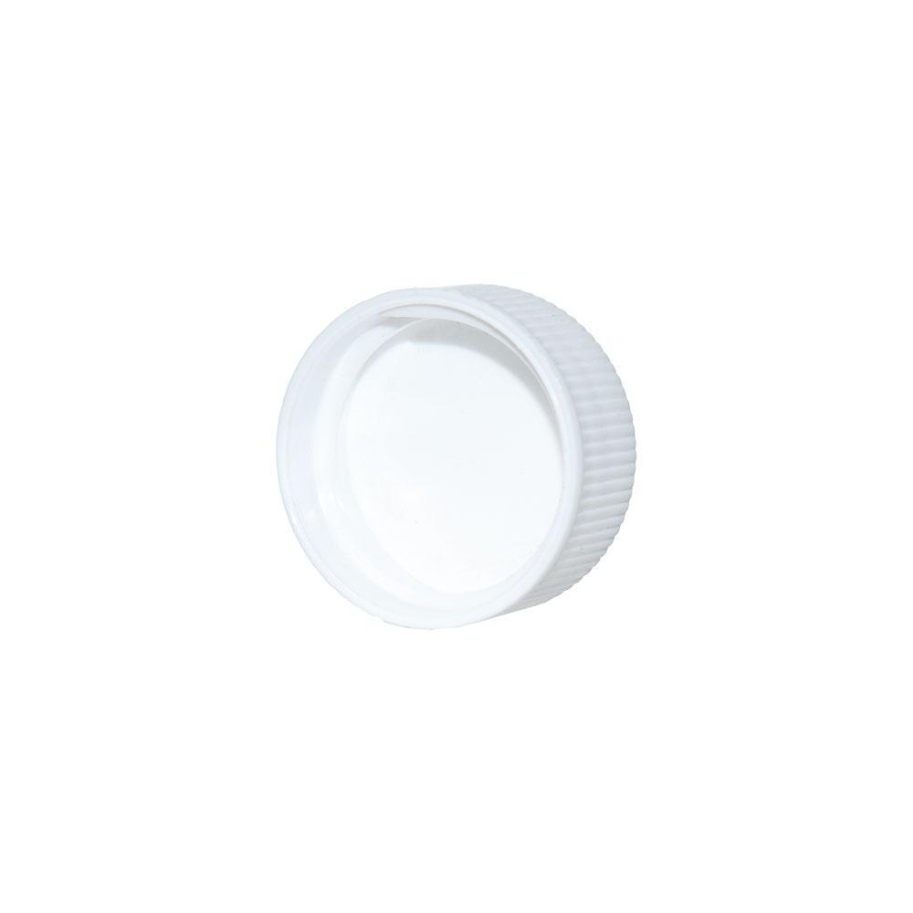White Foam-Lined Cap (22-400) (V1)-Glass Bottle Outlet