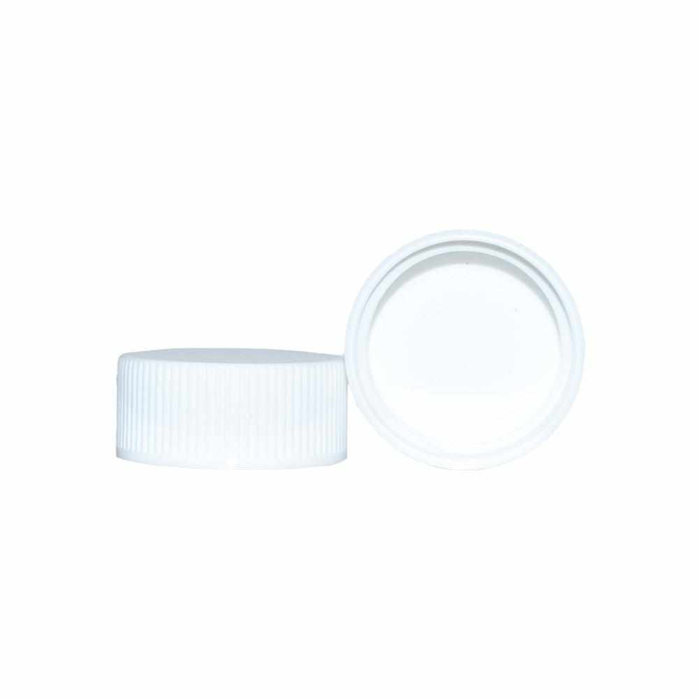 White Foam-Lined Cap (22-400) (V1)-Glass Bottle Outlet