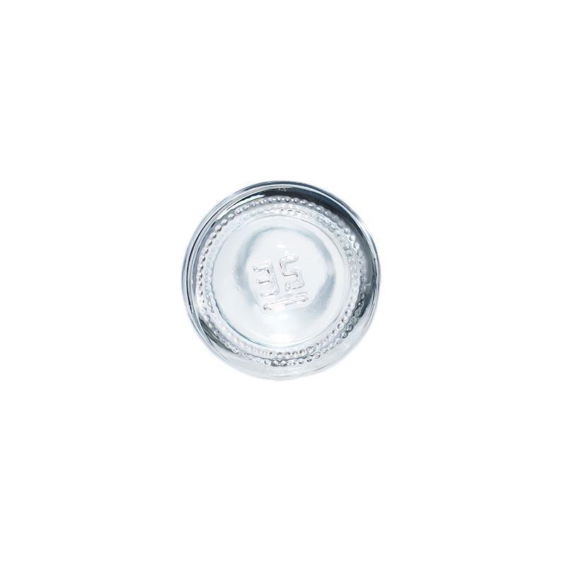 2 oz. Clear Boston Round with No Closure (20/400) (V4)-Glass Bottle Outlet
