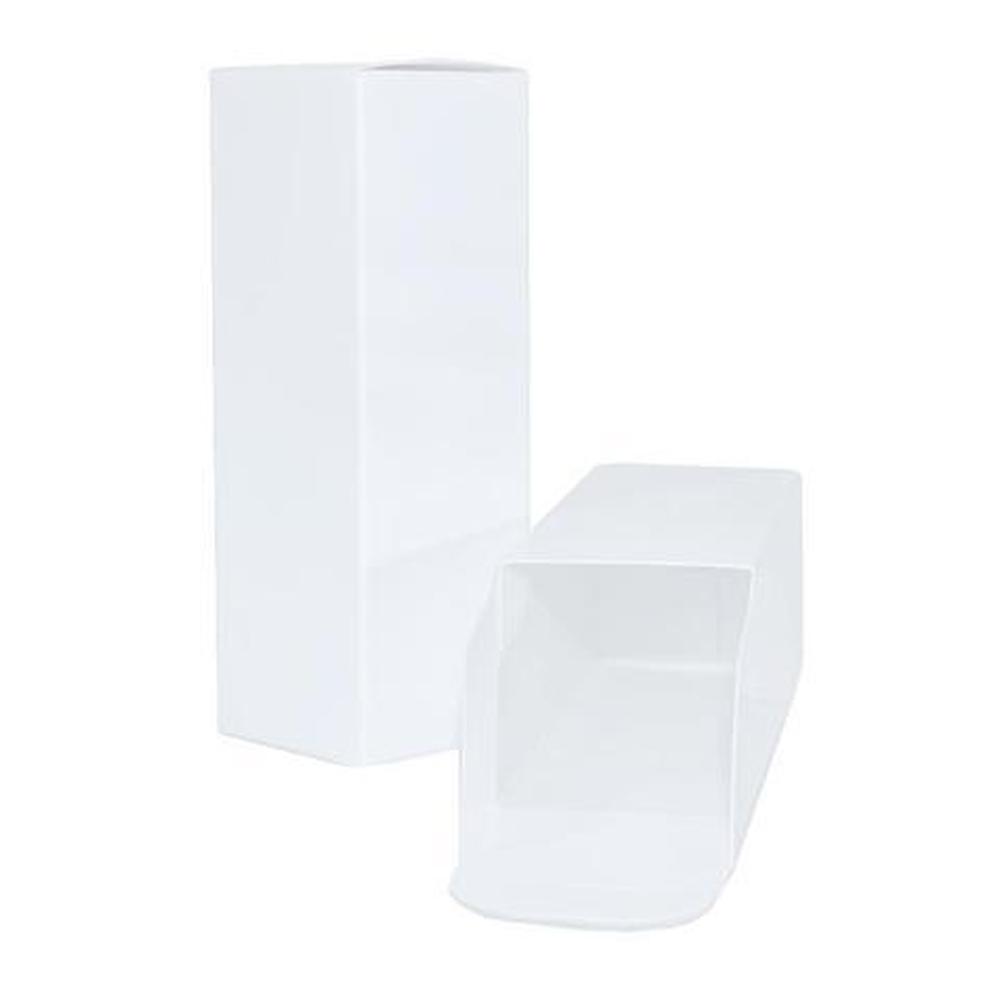 2 oz. White Single Pack Box (V11)-Glass Bottle Outlet