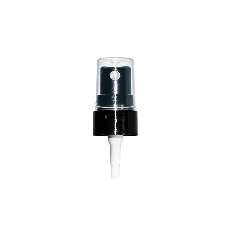 Black Fine-Mist Sprayer (Smooth) (20-400) (Dosage: .1 ml) (1 oz.) (V15)-Glass Bottle Outlet