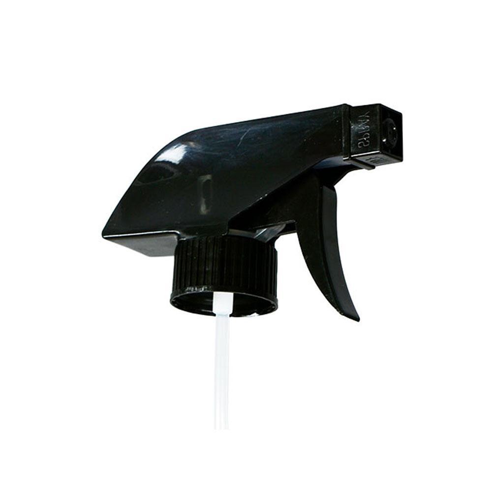 Black Trigger Sprayer (28-400) (8 oz.) (V13)-Glass Bottle Outlet