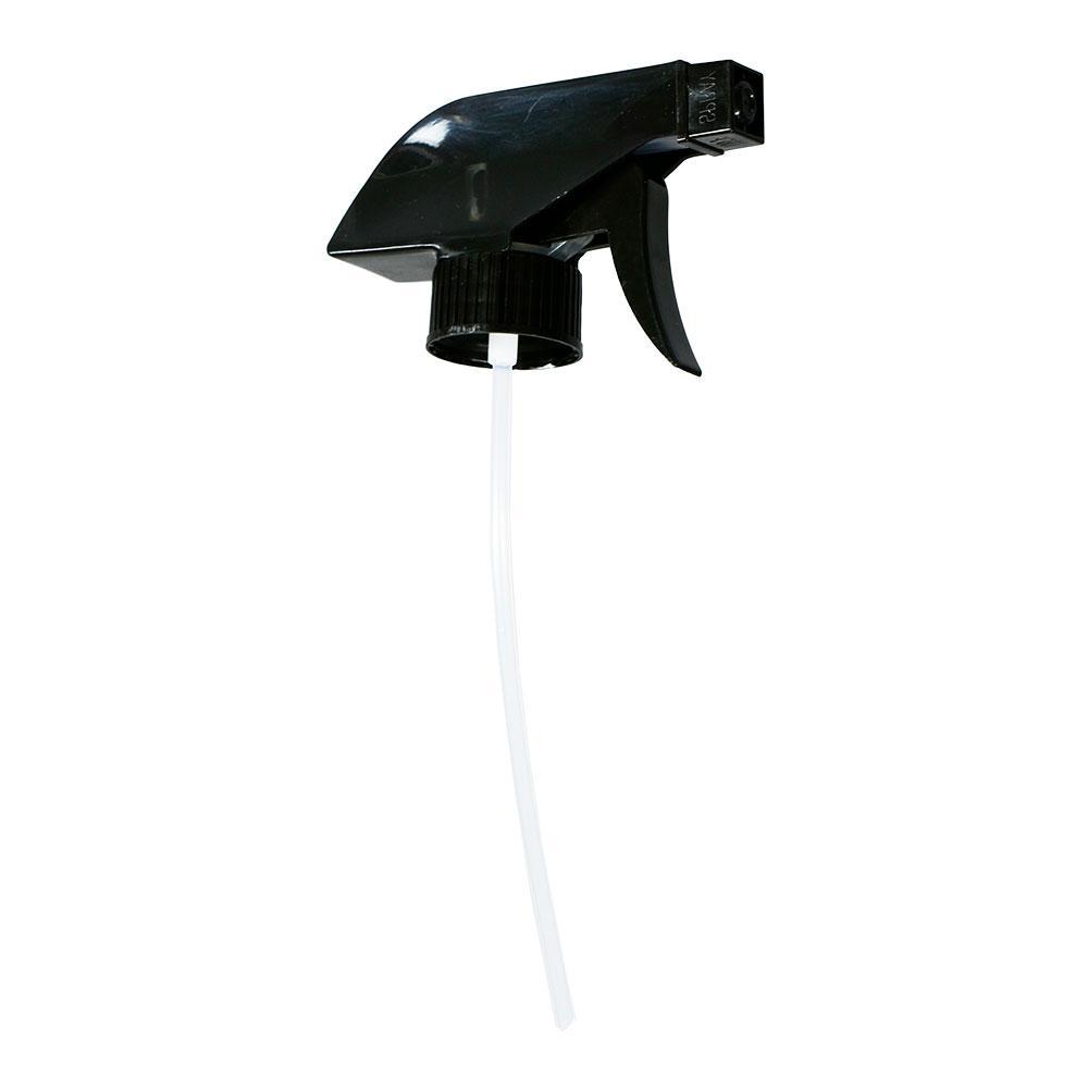 Black Trigger Sprayer (28-400) (8 oz.) (V13)-Glass Bottle Outlet