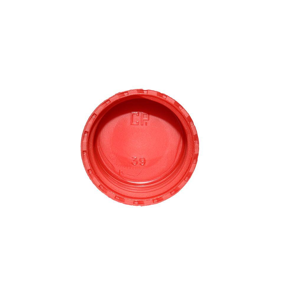 Red Plastic Cap (24-414) (V1)-Glass Bottle Outlet
